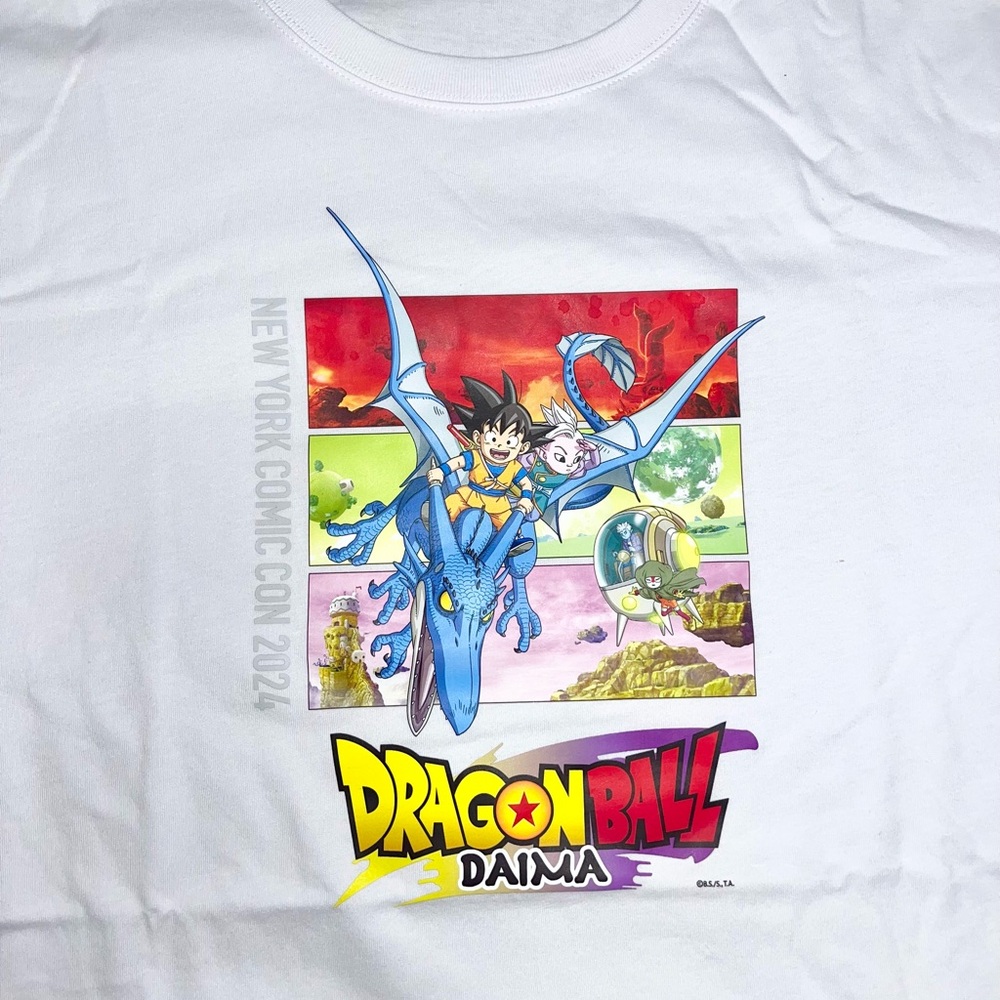 Dragon Ball DAIMA NYCC 2024 Special Panel T-Shirt size L (Exclusive NEW SEALED)